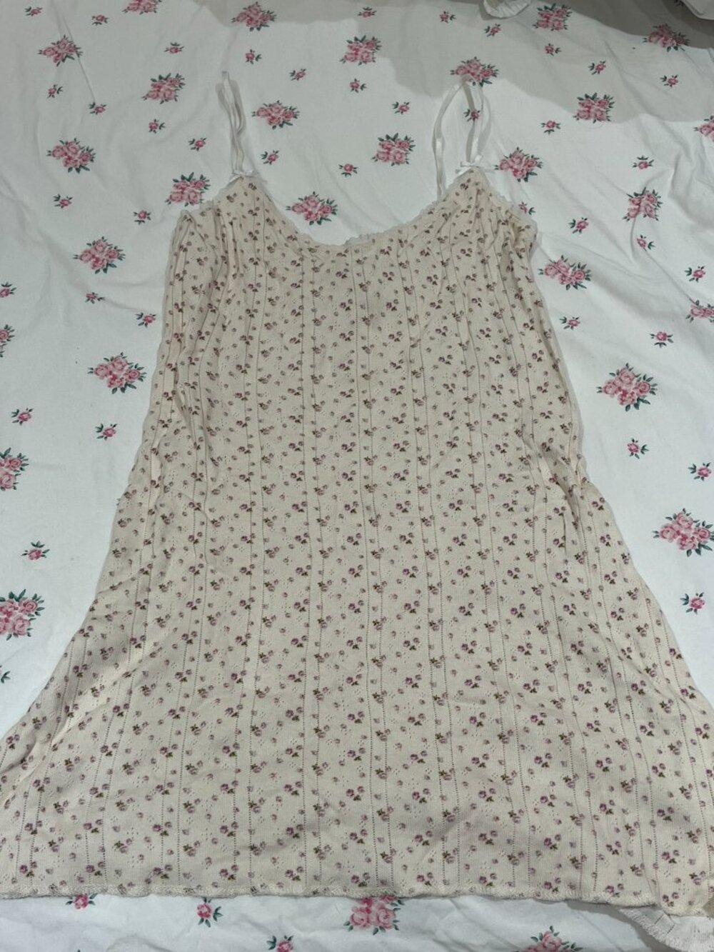 Cou Cou Intimates The Cami Slip English Rose — Pointelle - Picture 2 of 7